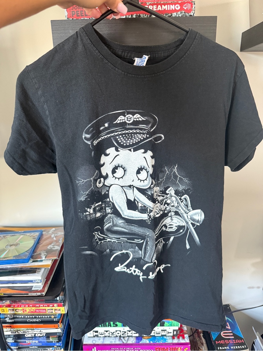 Betty Boop Motorcycle Tshirt